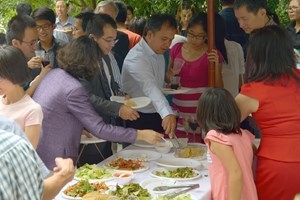 New Year get-togethers bring festive cheer to OVs